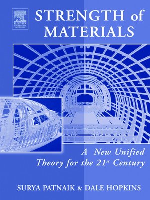 cover image of Strength of Materials